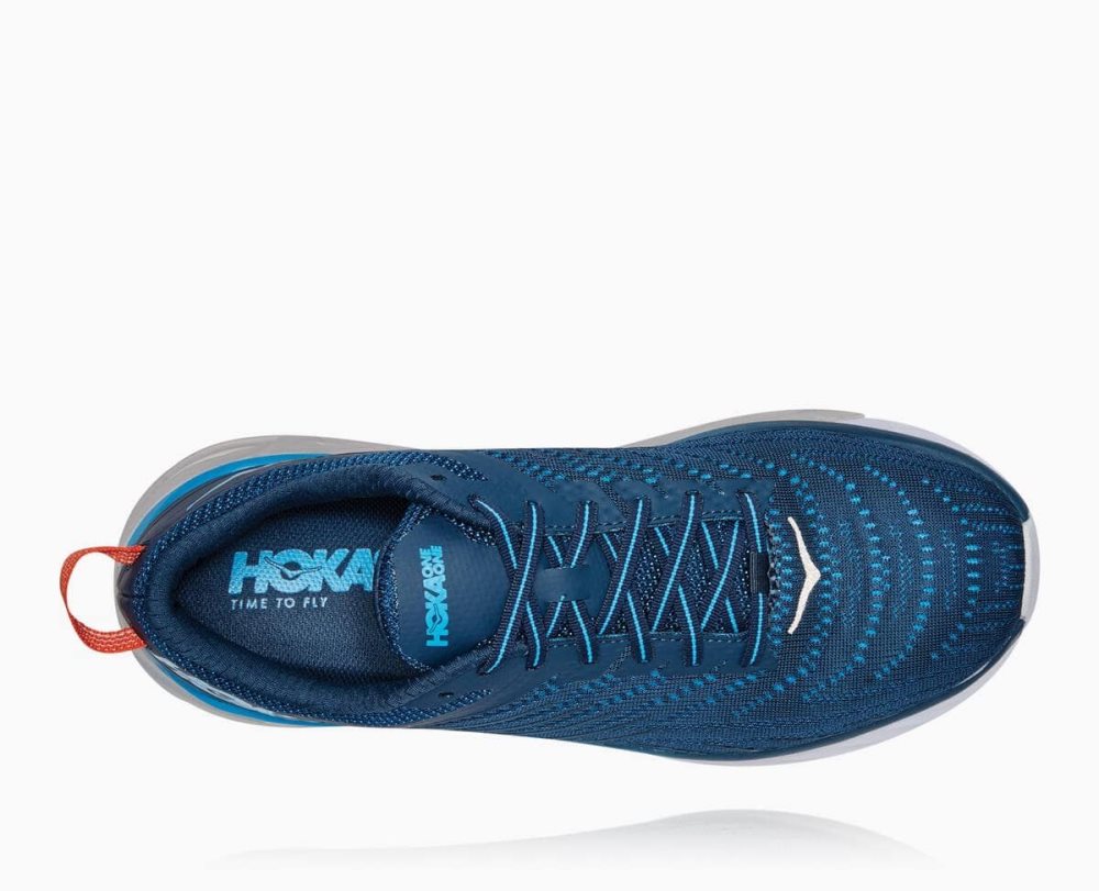 Blue / Blue Hoka Arahi 4 Wide | 65932RGKI