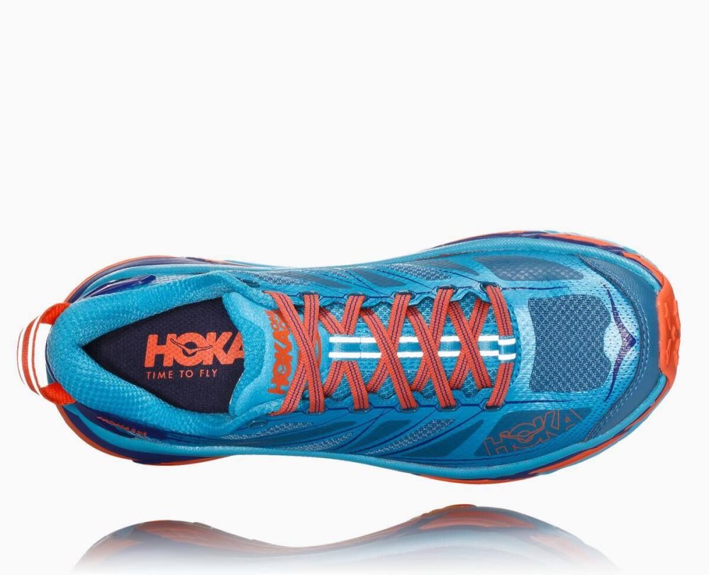 Blue / Blue Hoka Mafate Speed 2 | 18957UOJH