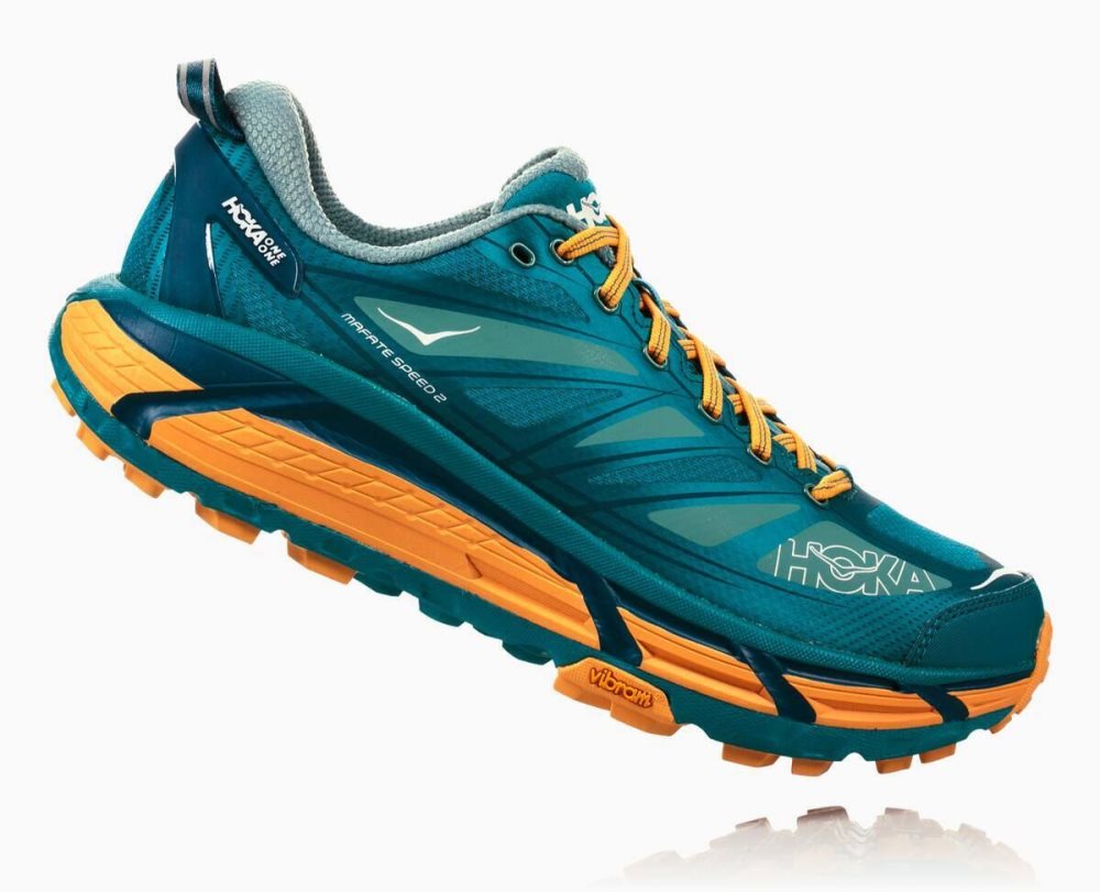 Blue / Blue Hoka Mafate Speed 2 | 81739SJFA