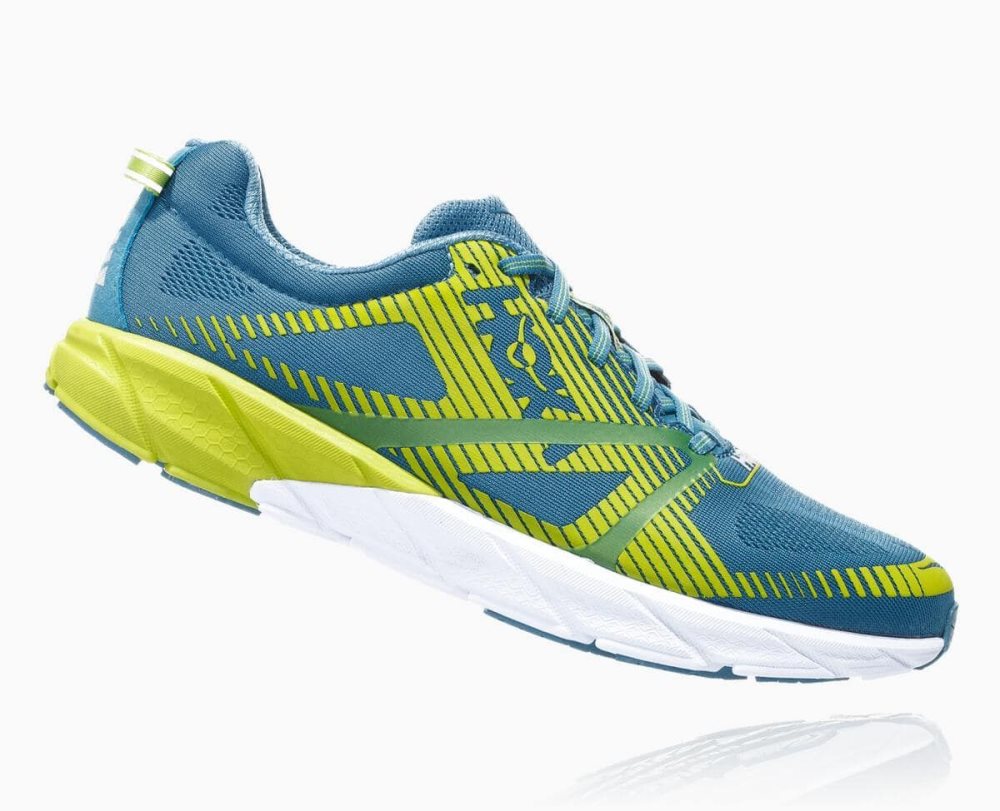 Blue / Light Green Hoka Tracer 2 | 08451MCWJ