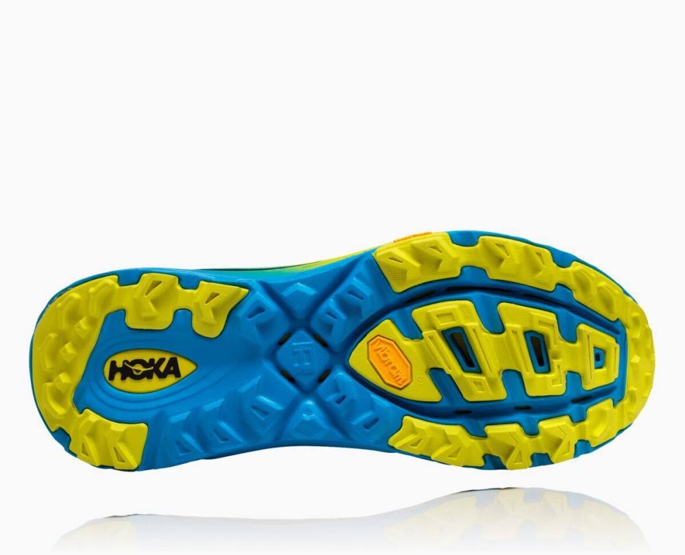 Blue / Orange Hoka EVO Mafate | 86091LBQS