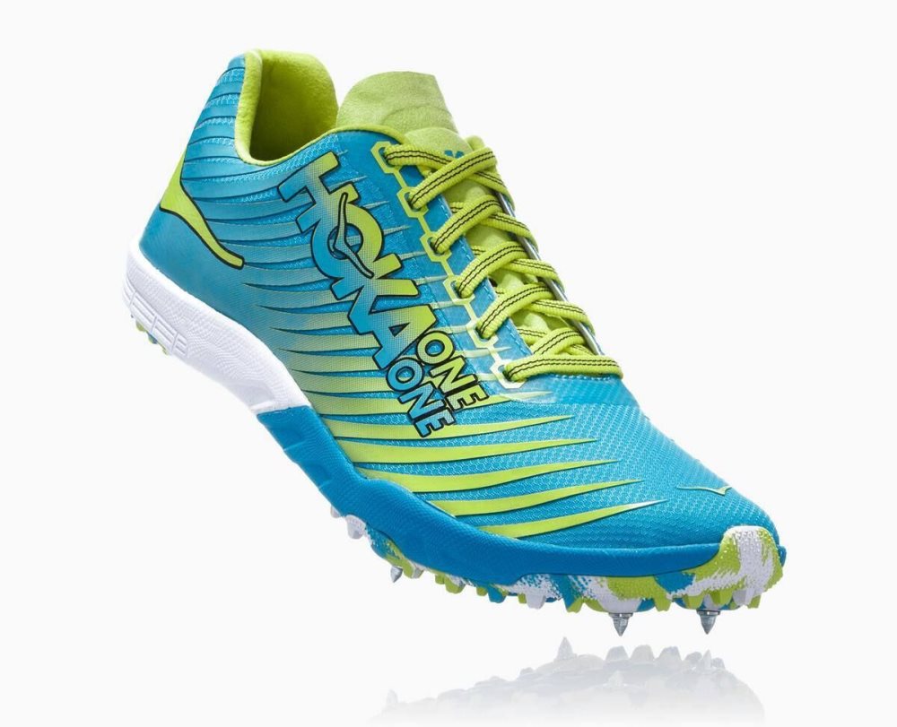 Blue / Orange Hoka EVO XC Spike | 23019SZYF