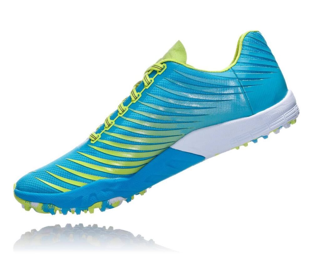 Blue / Orange Hoka EVO XC Spikeless | 78623MOYG