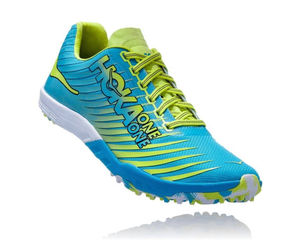 Blue / Orange Hoka EVO XC Spikeless | 78623MOYG