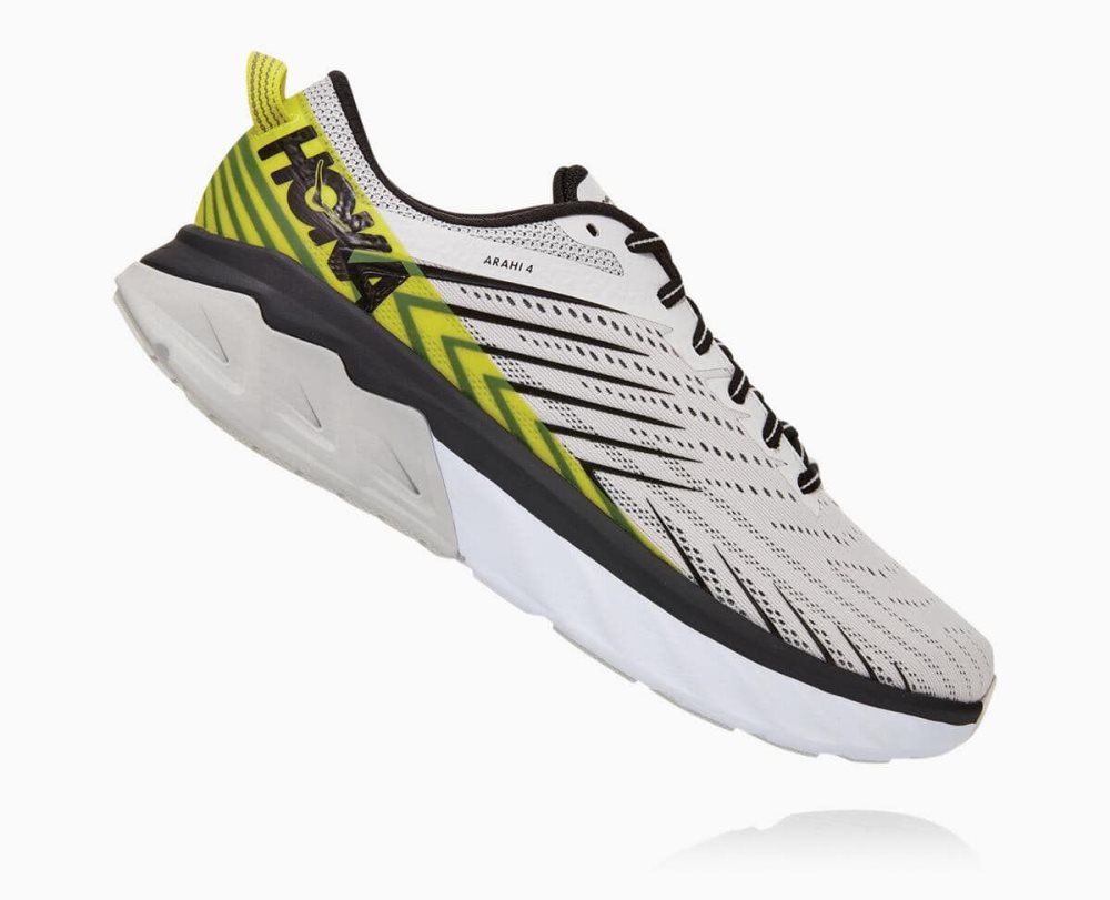 Dark Grey Hoka Arahi 4 Wide | 60437TLZP