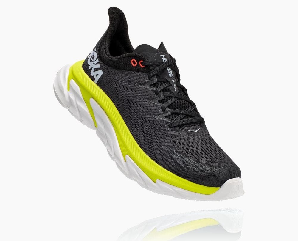 Dark Grey Hoka Clifton Edge | 21369EWJK