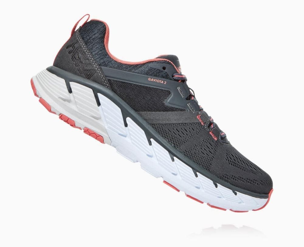 Dark Grey Hoka Gaviota 2 Wide | 34087PDGZ