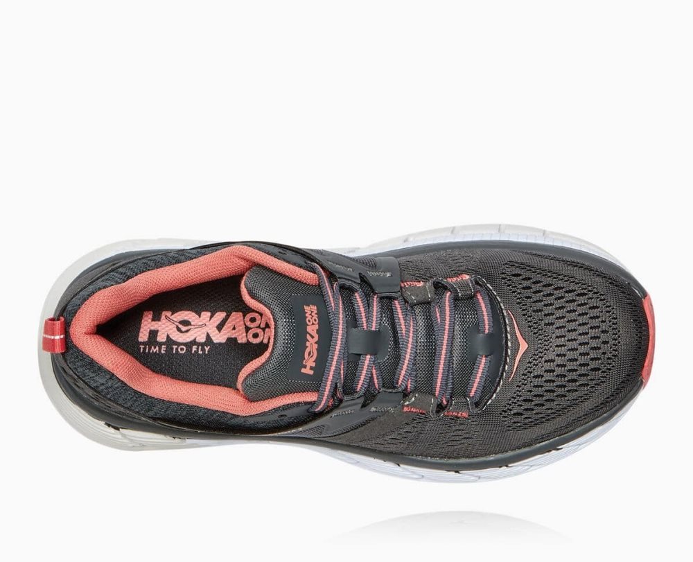 Dark Grey Hoka Gaviota 2 Wide | 34087PDGZ