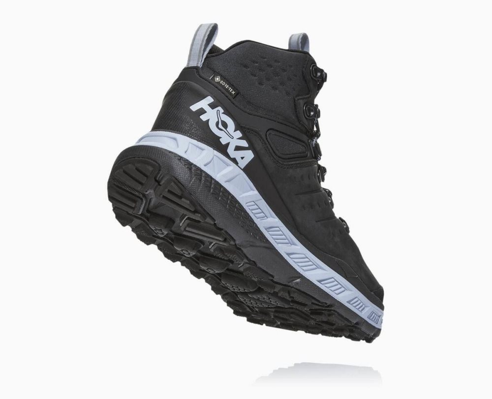 Dark Grey Hoka Stinson Mid GORE | 16829PLRV