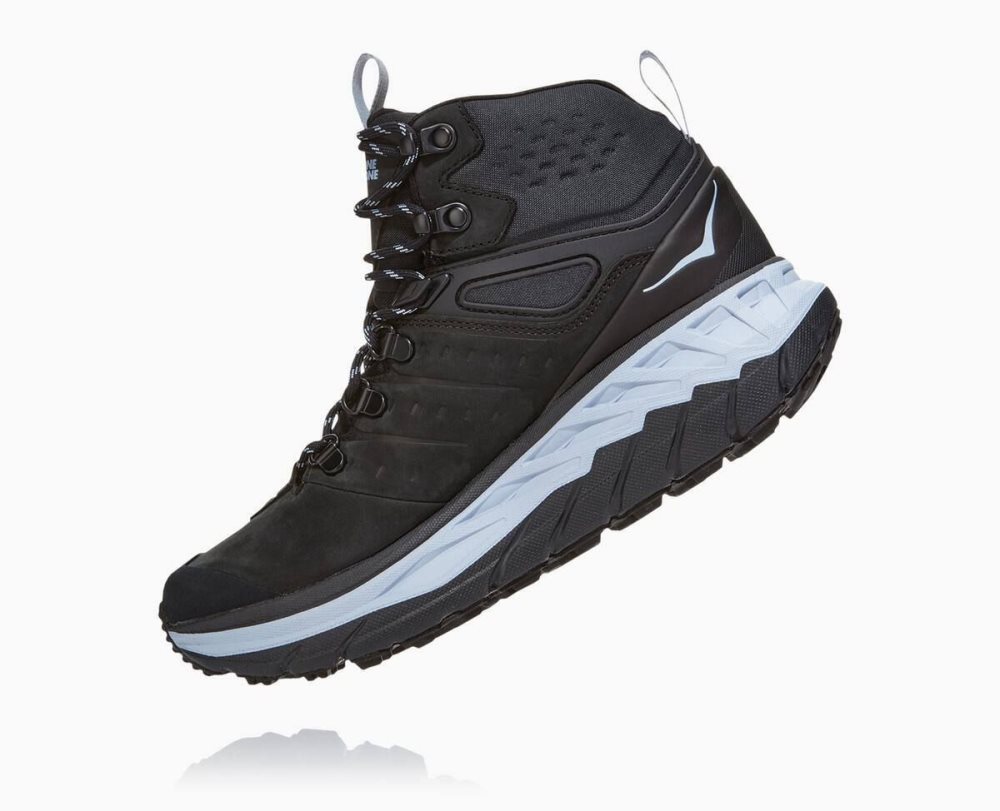 Dark Grey Hoka Stinson Mid GORE | 16829PLRV