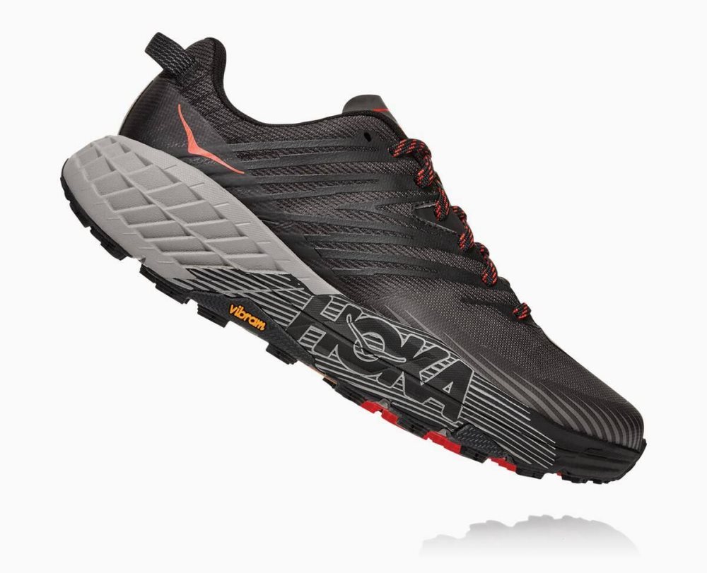 Dark Grey / Dark Grey Hoka Speedgoat 4 | 29465WRUT