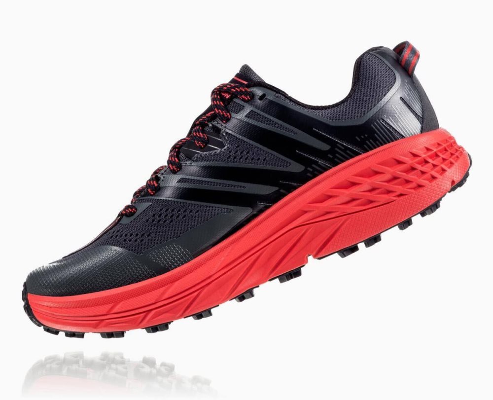 Dark Grey / Red Hoka Speedgoat 3 | 40352ZQSY