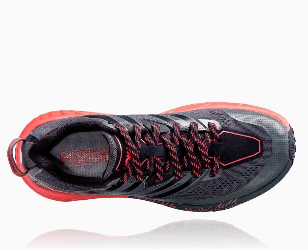 Dark Grey / Red Hoka Speedgoat 3 | 40352ZQSY