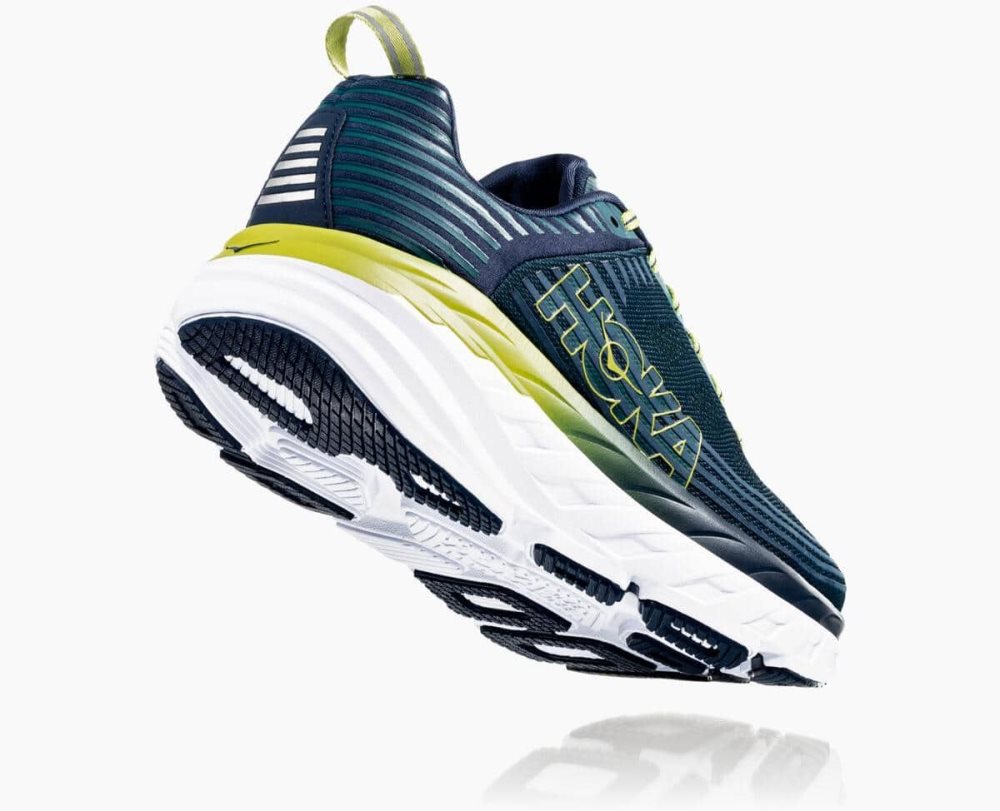 Deep Turquoise / Green Hoka Bondi 6 Wide | 82691PIWO