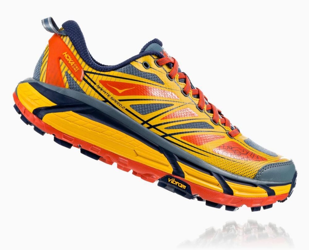 Gold Hoka Mafate Speed 2 | 61329KYMX