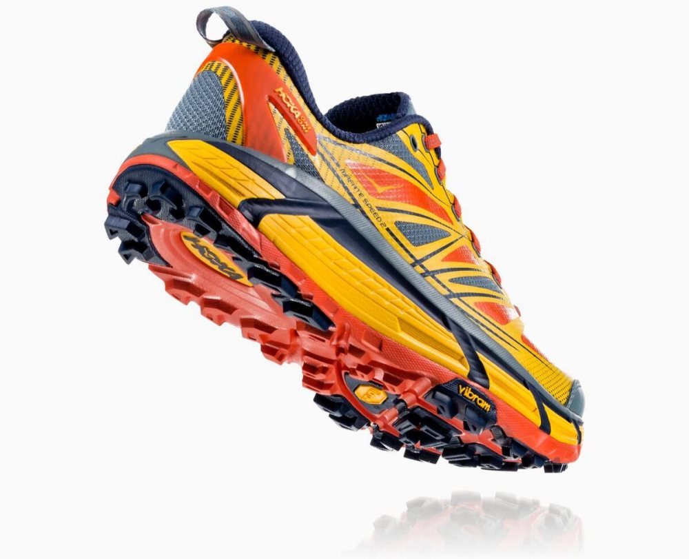 Gold Hoka Mafate Speed 2 | 61329KYMX