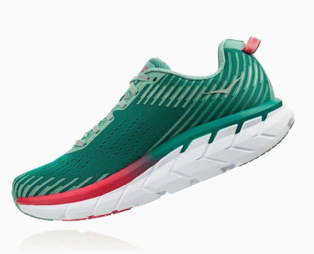 Green Hoka Clifton 5 | 96730TDLC