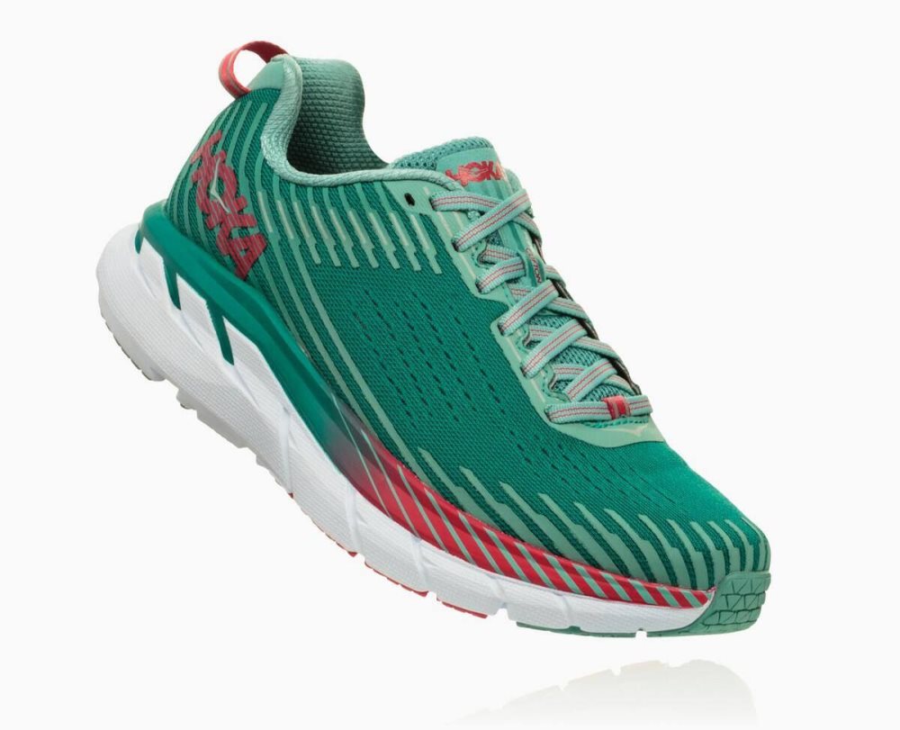 Green Hoka Clifton 5 | 96730TDLC