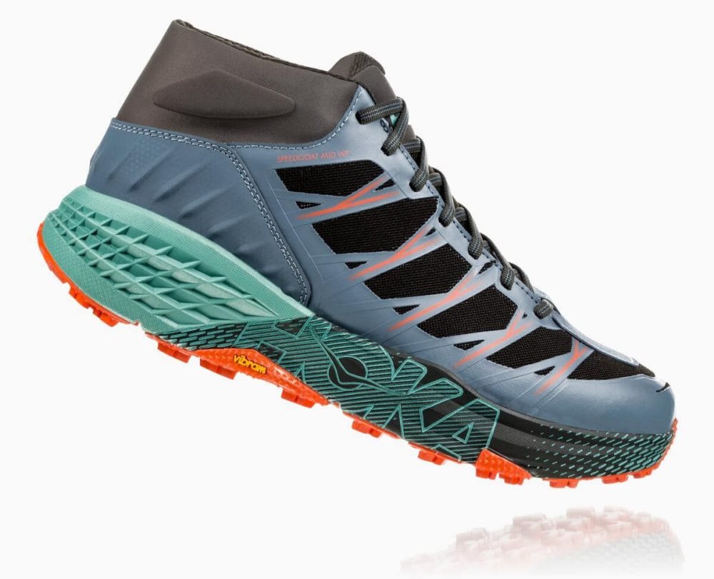 Green Hoka Speedgoat Mid Waterproof | 62584WSPF