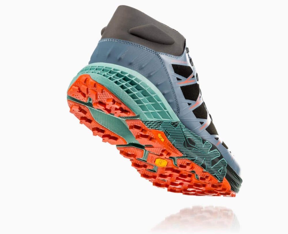 Green Hoka Speedgoat Mid Waterproof | 62584WSPF