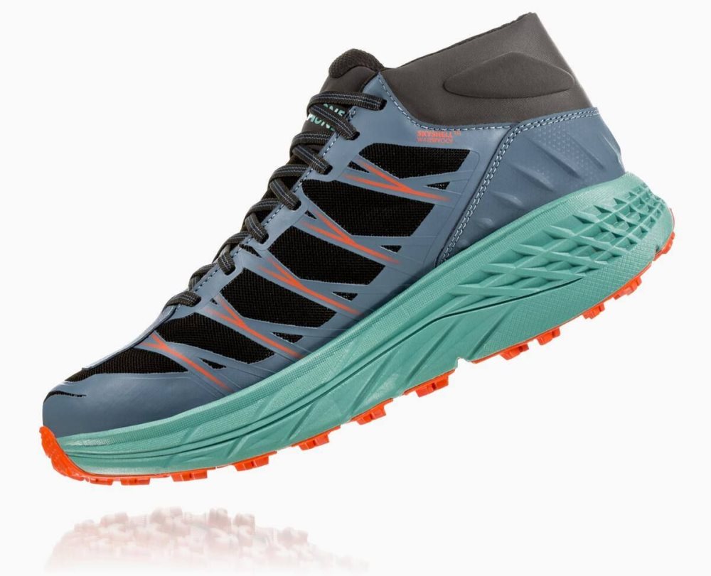 Green Hoka Speedgoat Mid Waterproof | 90341KYGD