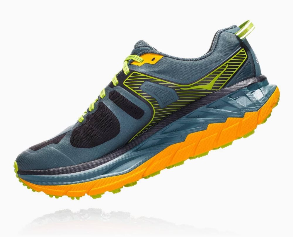 Green / Gold Hoka Stinson ATR 5 | 02143HYXV