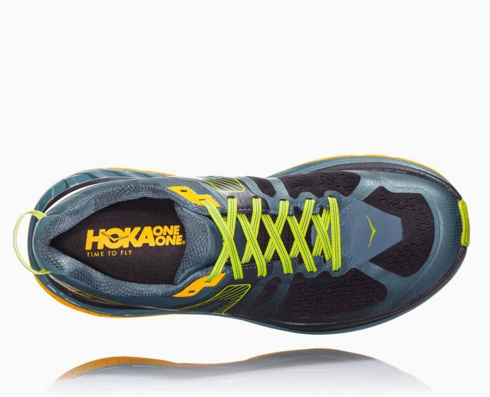 Green / Gold Hoka Stinson ATR 5 | 02143HYXV