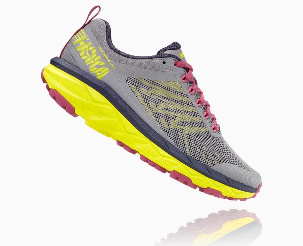 Grey Hoka Challenger ATR 5 Wide | 57360OJKI