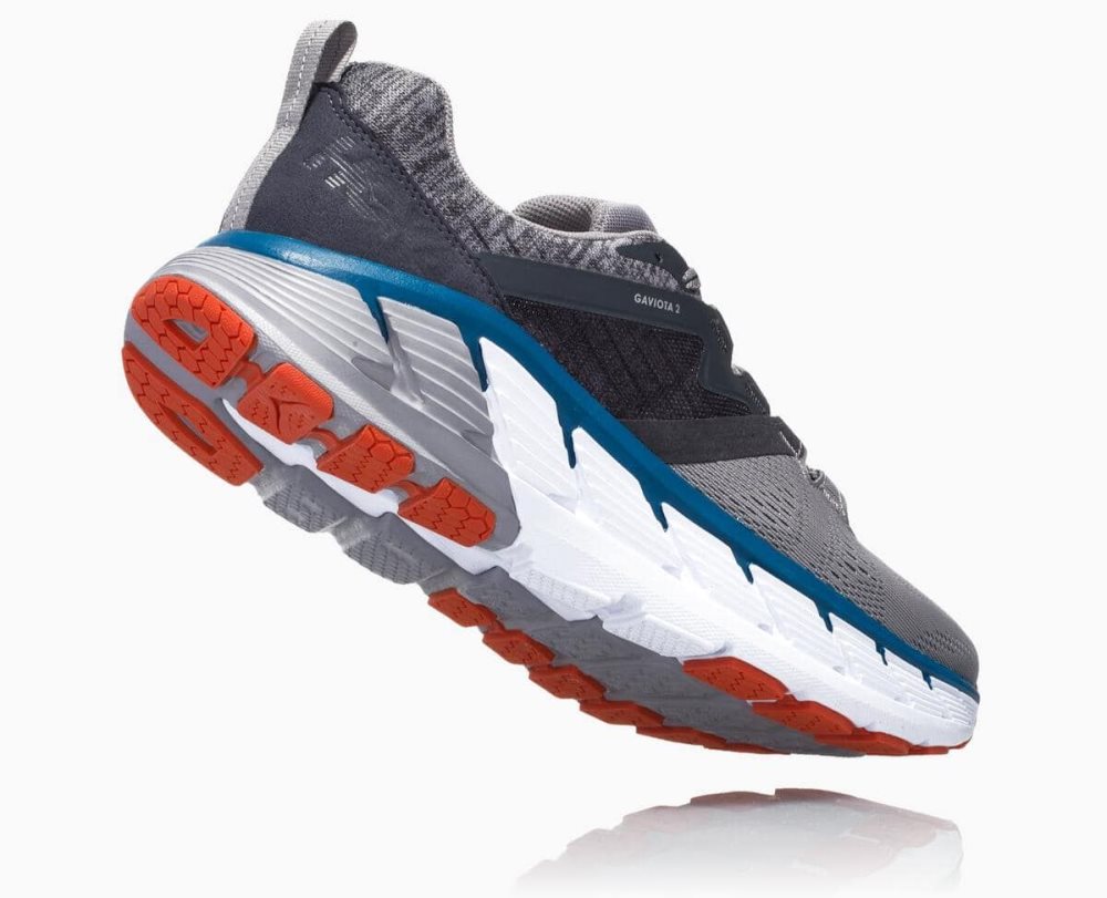 Grey Hoka Gaviota 2 Wide | 75068ZGYE