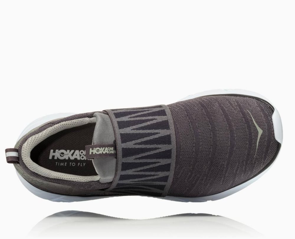 Grey Hoka Hupana Slip | 54039XKUA