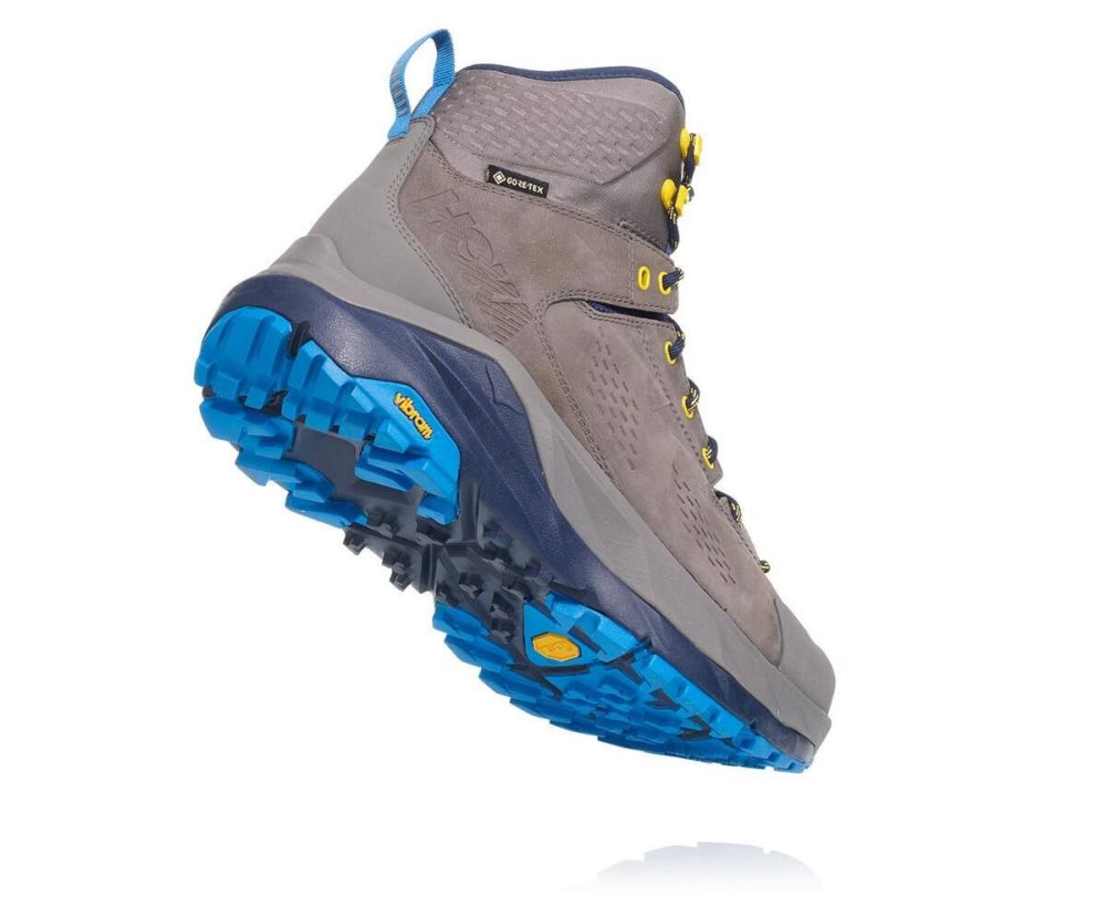 Grey / Blue Hoka Kaha GORE | 60215XAKM