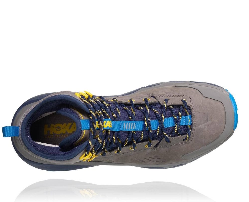 Grey / Blue Hoka Kaha GORE | 60215XAKM