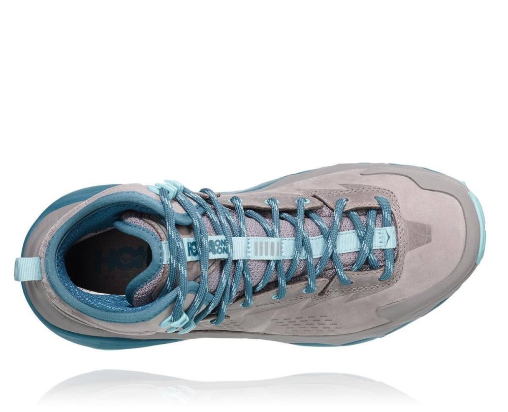 Grey / Light Turquoise Hoka Kaha GORE | 56784LJDT