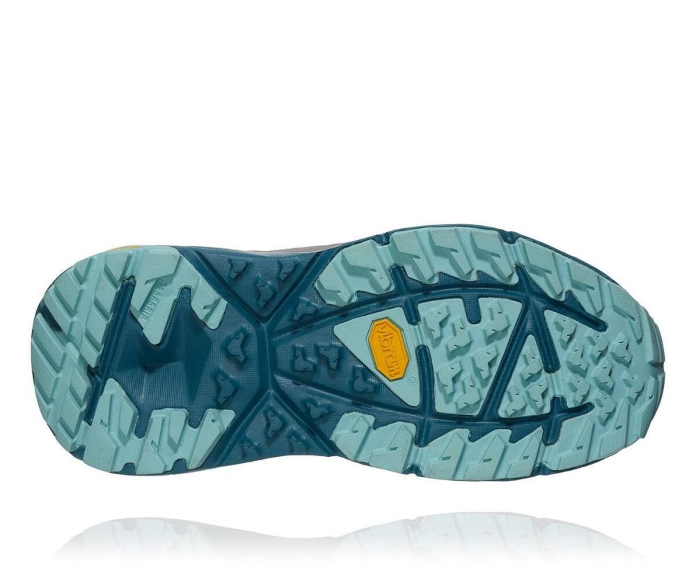 Grey / Light Turquoise Hoka Kaha GORE | 56784LJDT