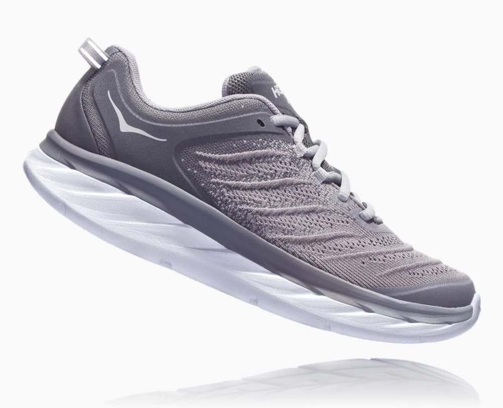 Grey / Silver Hoka Akasa Wide | 82937TMNG