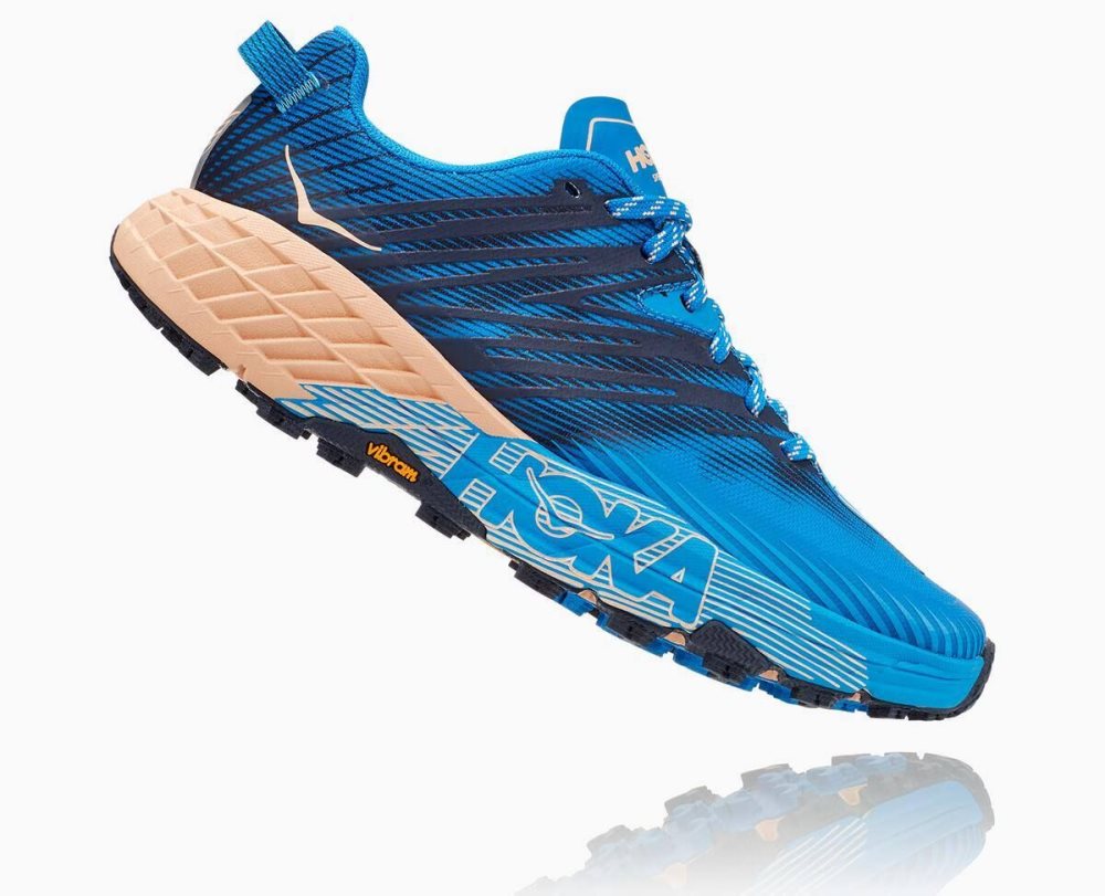 Indigo / Apricot Hoka Speedgoat 4 | 79285WFJE