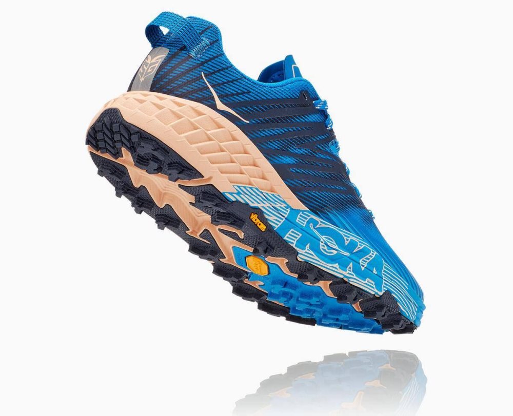 Indigo / Apricot Hoka Speedgoat 4 | 79285WFJE