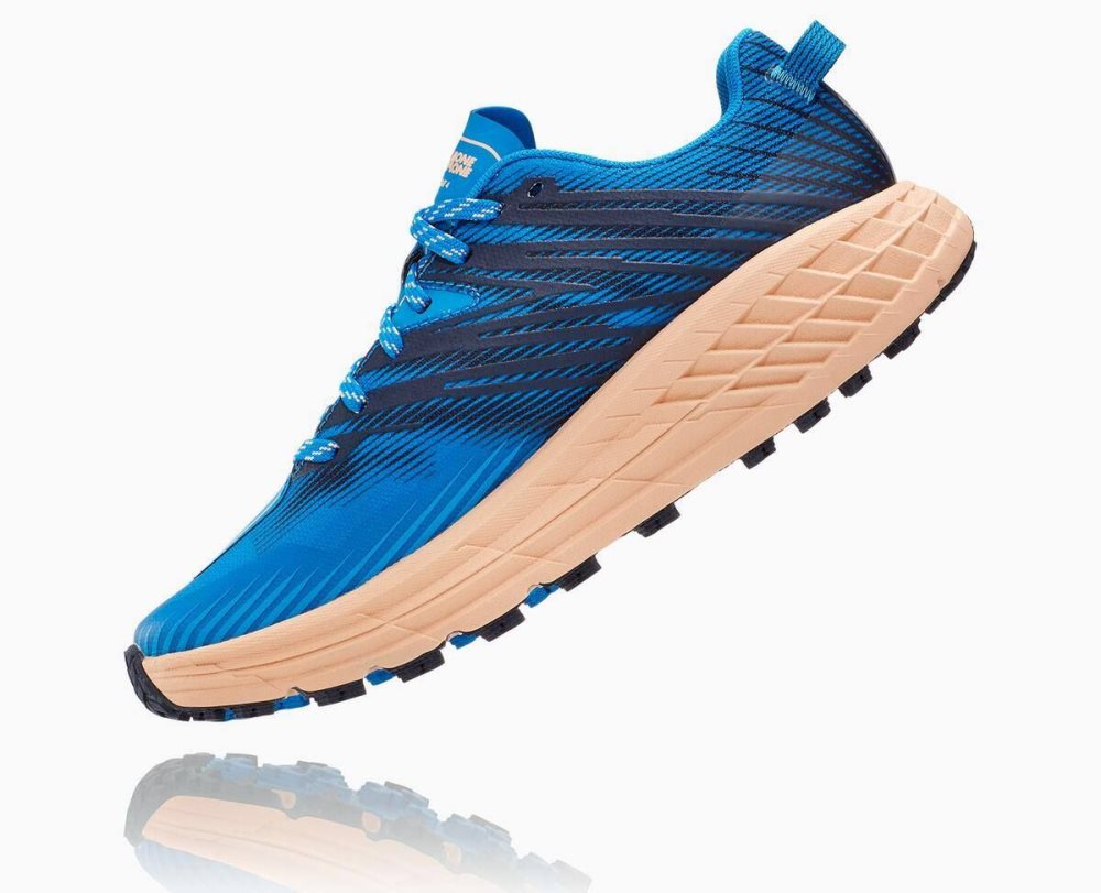 Indigo / Apricot Hoka Speedgoat 4 | 79285WFJE