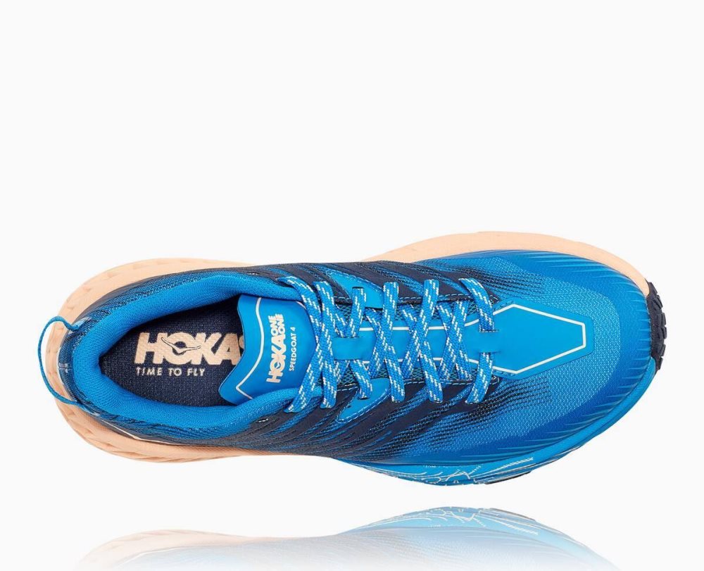 Indigo / Apricot Hoka Speedgoat 4 | 79285WFJE