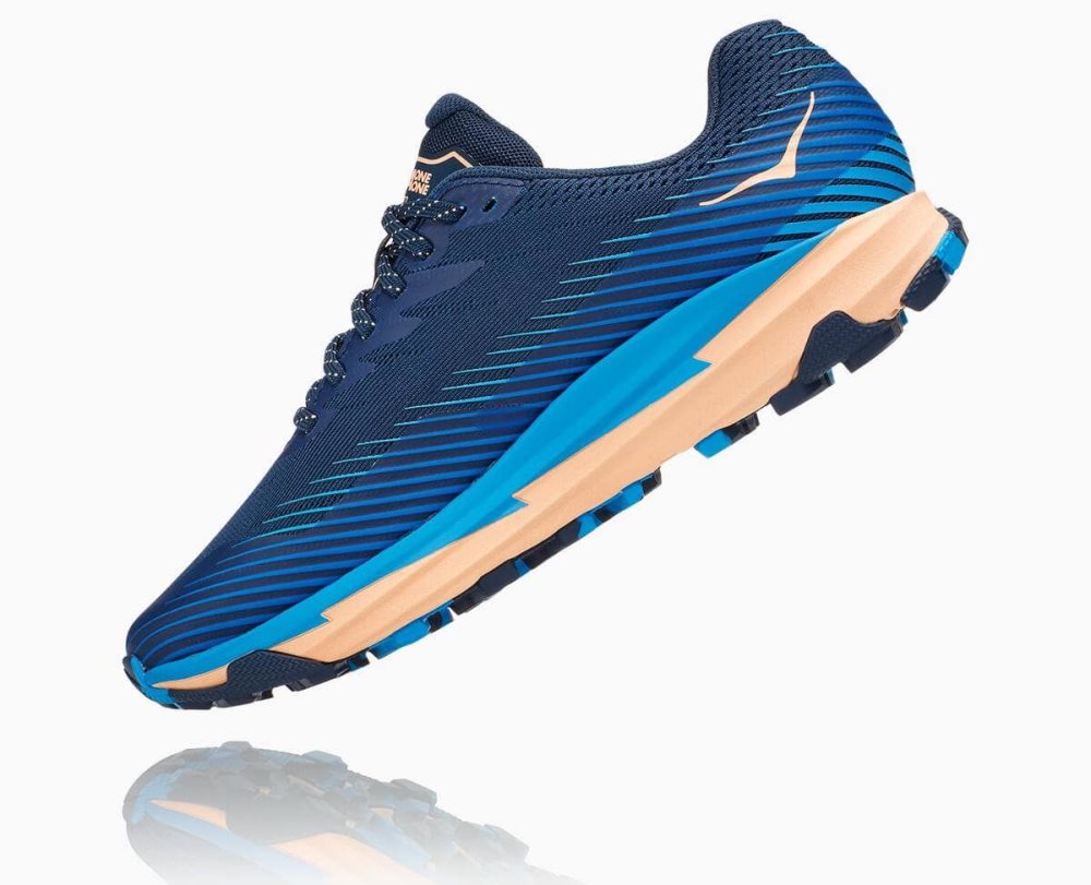 Indigo / Apricot Hoka Torrent 2 | 35497MLTU