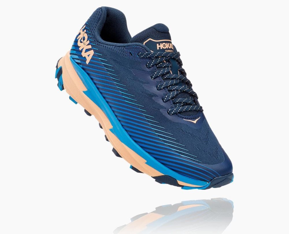 Indigo / Apricot Hoka Torrent 2 | 35497MLTU