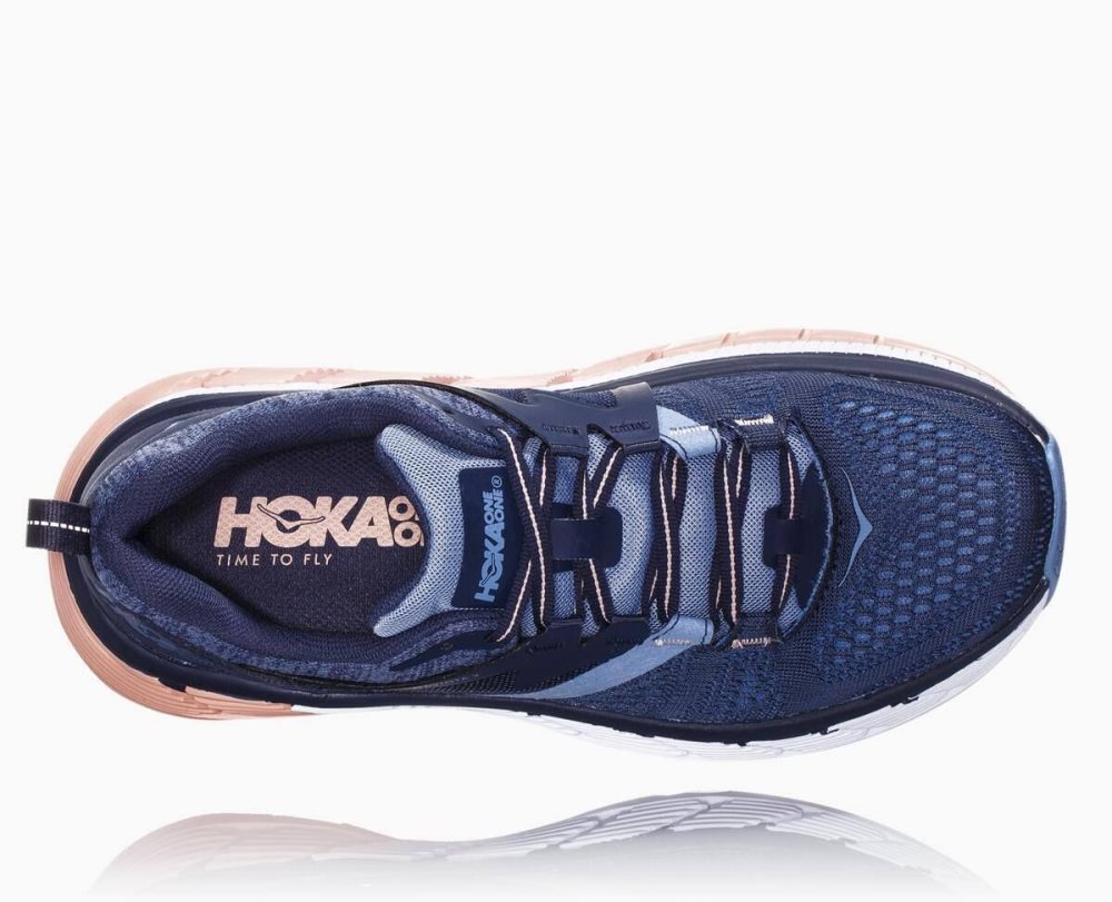 Indigo / Pink Hoka Gaviota 2 | 04523SGRD