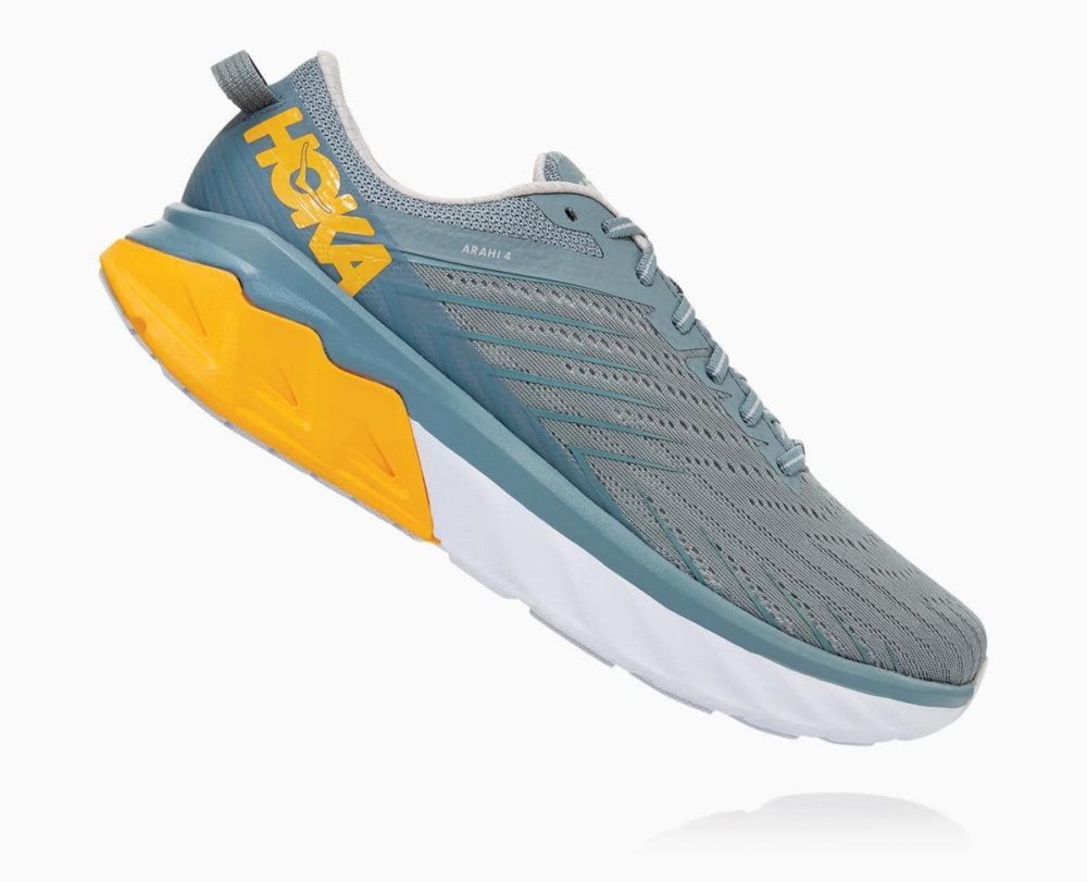 Lead/Lunar Rock Hoka Arahi 4 Wide | 38021FTSH