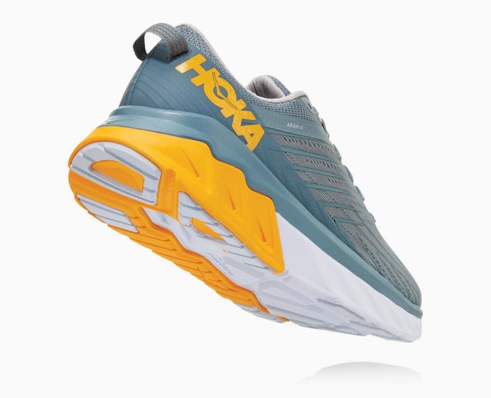 Lead/Lunar Rock Hoka Arahi 4 Wide | 38021FTSH