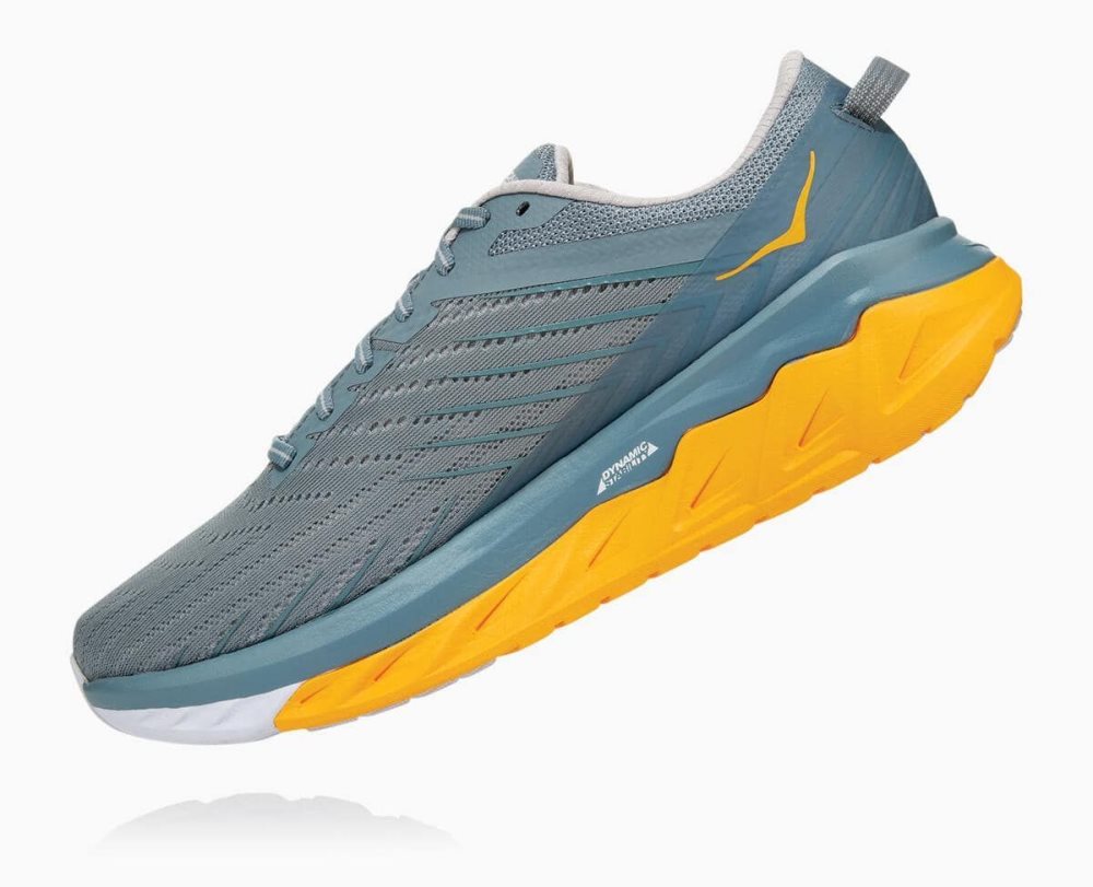 Lead/Lunar Rock Hoka Arahi 4 Wide | 38021FTSH