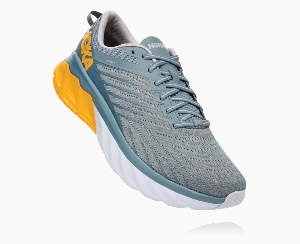 Lead/Lunar Rock Hoka Arahi 4 Wide | 38021FTSH