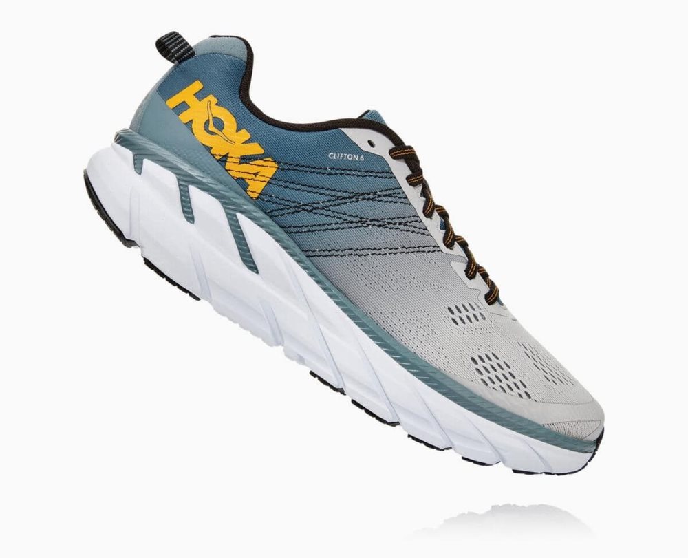 Lead/Lunar Rock Hoka Clifton 6 Wide | 15027WSVD