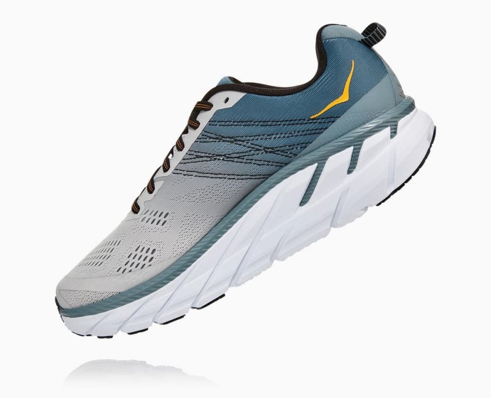 Lead/Lunar Rock Hoka Clifton 6 Wide | 15027WSVD