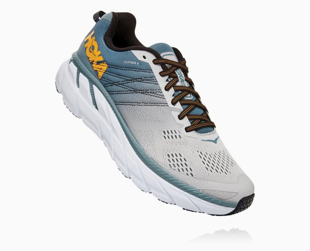 Lead/Lunar Rock Hoka Clifton 6 Wide | 15027WSVD