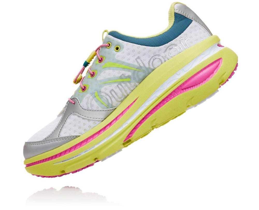 Light Green / Pink Hoka Outdoor Voices Bondi B | 23098OHIP